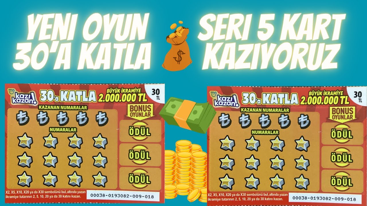 Kazı kazan dijital oyun arayüzü